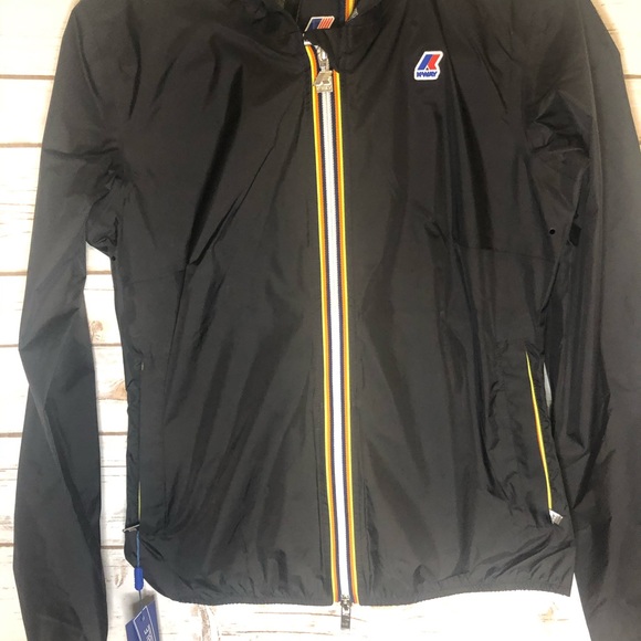 K-Way Kids Lil Plus.Dot Black Torra  Packable Slim Fit Size 8 Jacket - Picture 4 of 7